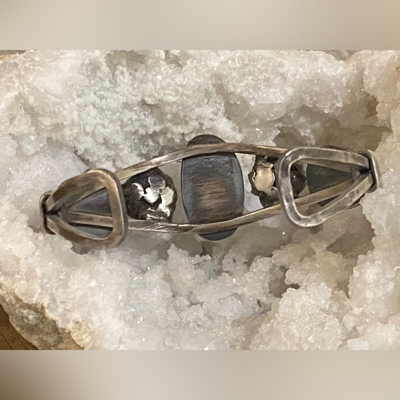 Sterling & Damele Turquoise Cuff - Picture 8 of 10